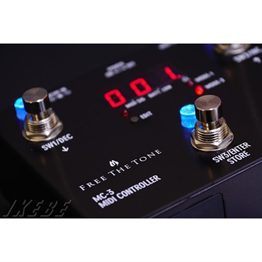 Free The Tone MC-3 [MIDI CONTROLLER] ｜イケベ楽器店オンラインストア