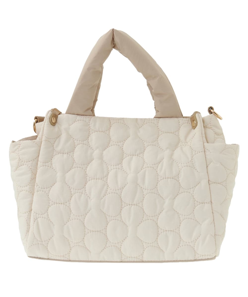 2WAY]フラワーキルティングバッグ(トートバッグ) | MK MICHEL KLEIN