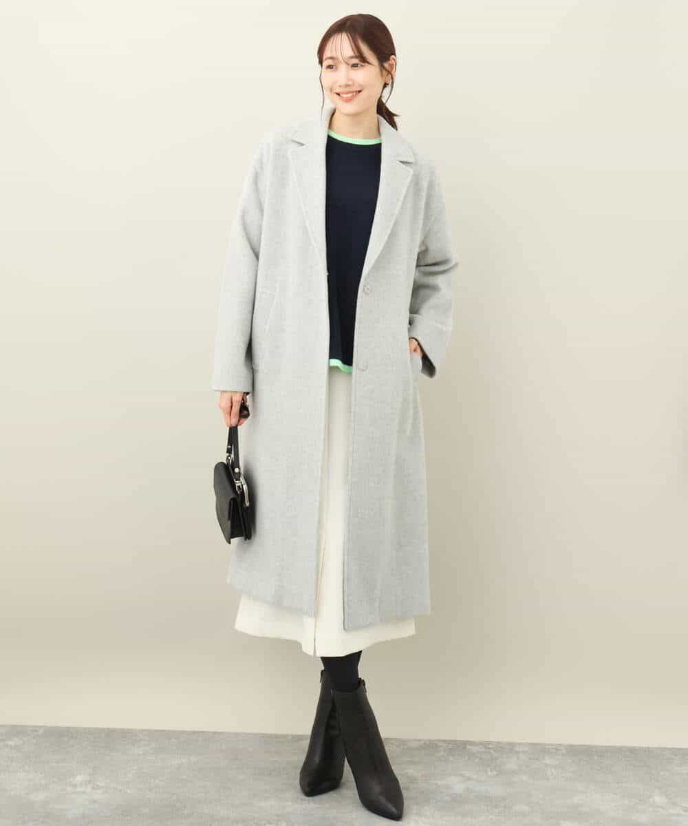 JW ANDERSON×UNIQLO】グレー チェスターコート L ユニクロ公式