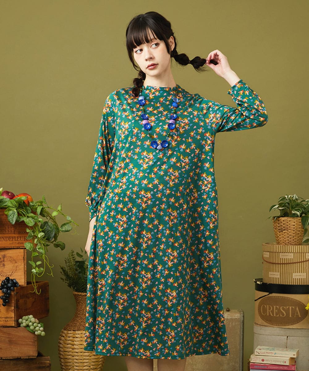 Petalo フラワープリントワンピース(ワンピース) | Jocomomola