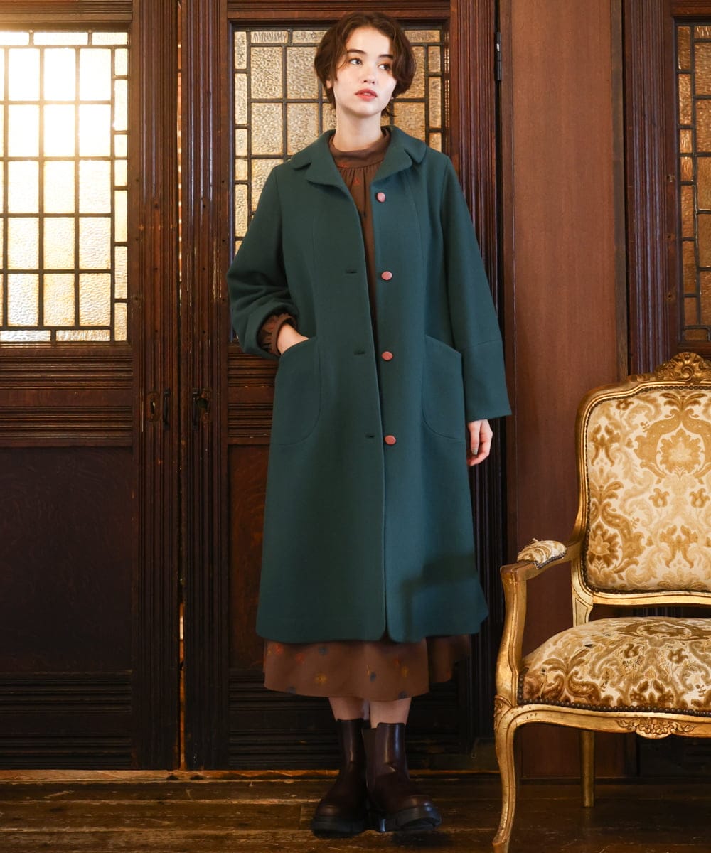 ウールモッサロングコート(その他のコート・ブルゾン) | Jocomomola