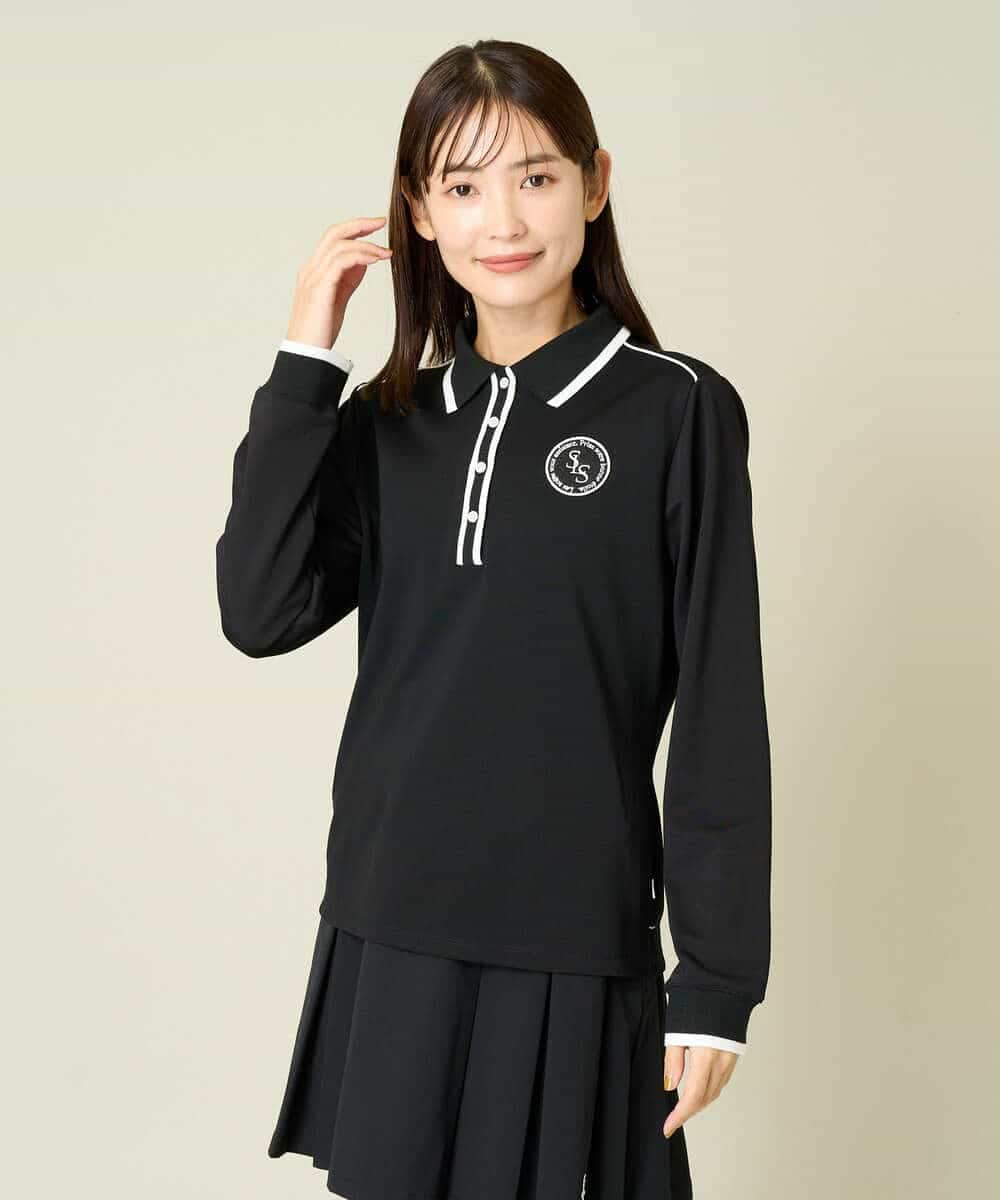 新品 UTAA ゴルフ トップス＆スカートセット ブラック M ユタ