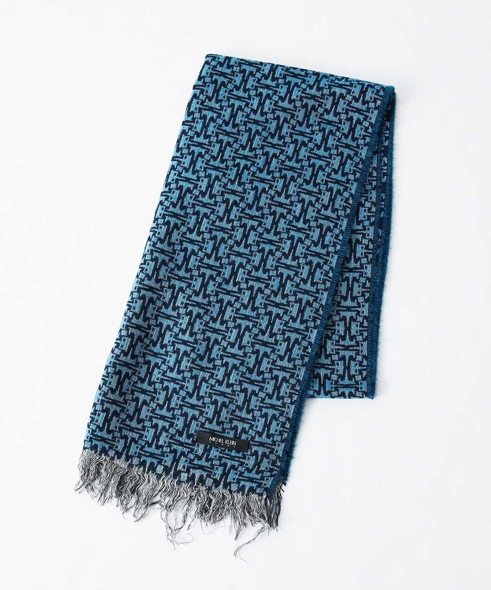 幾何学マフラー(ストール・マフラー・スヌード) | MICHEL KLEIN HOMME