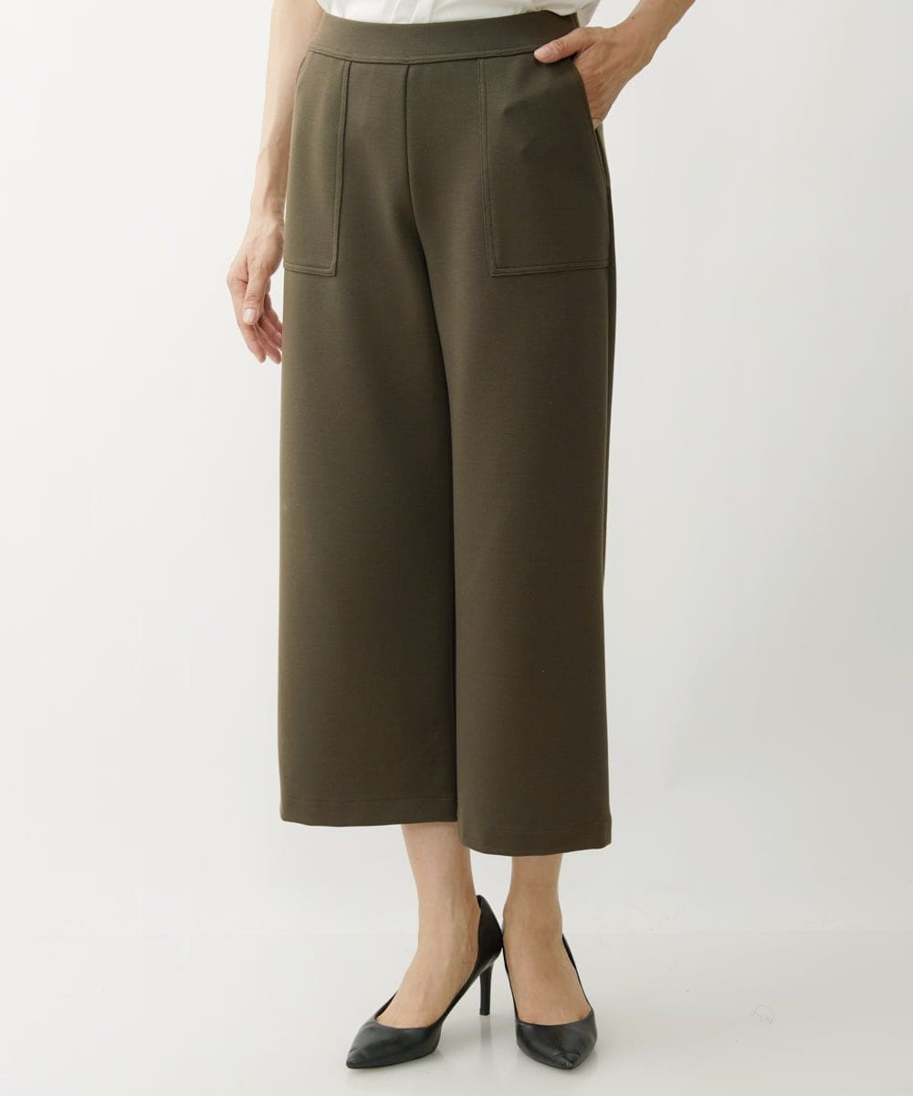 定番人気】デュアルウォームガウチョパンツ(ガウチョ・ワイドパンツ