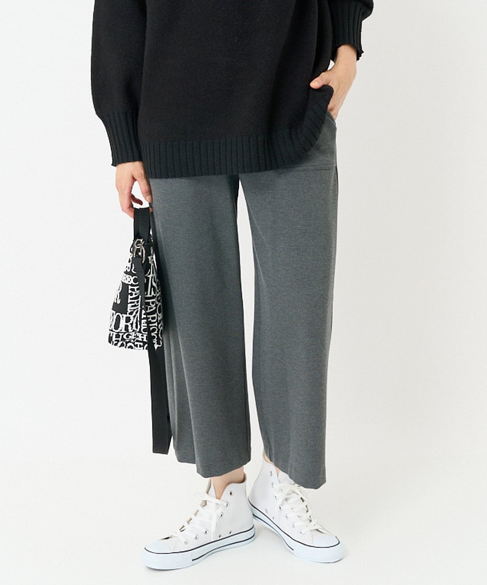 日本製]デュアルウォームガウチョパンツ(ガウチョ・ワイドパンツ