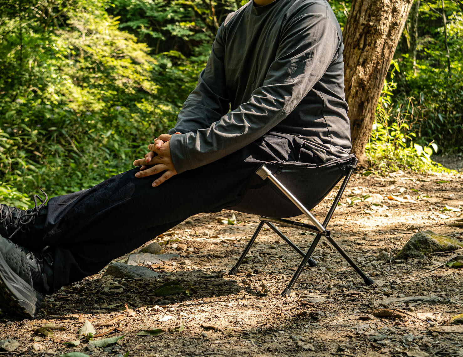 スカイラインUL スツール ブラック｜FURNITURE｜Big Agnes ビッグ