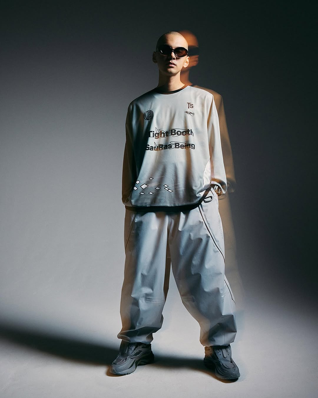 30％OFF】TIGHTBOOTH x SauRas Being L/S SOCCER JERSEY（Grey