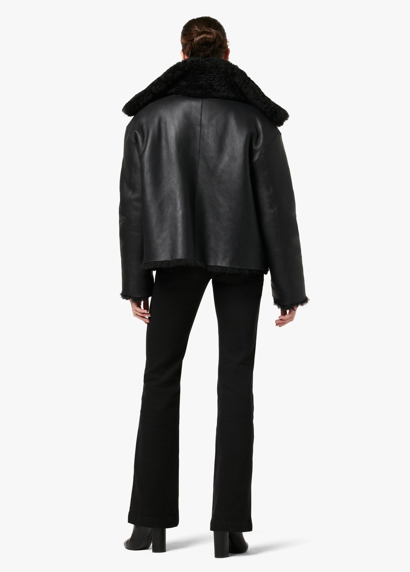 LISA REVERSIBLE SHEARLING LEATHER JACKET – Joe's® Jeans