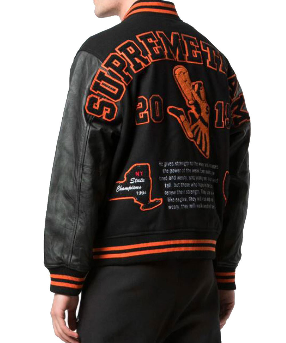 Supreme Team Varsity Jacket | 2019 Letterman Jacket - Jacket Makers