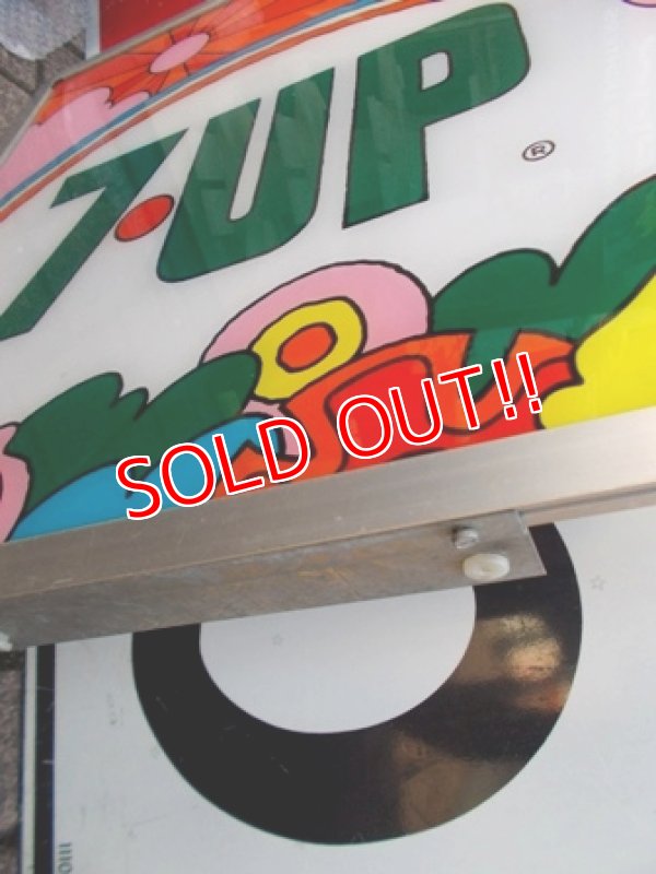 dp-110607-01 7up × Peter Max / 70's sign - Jack's Mart