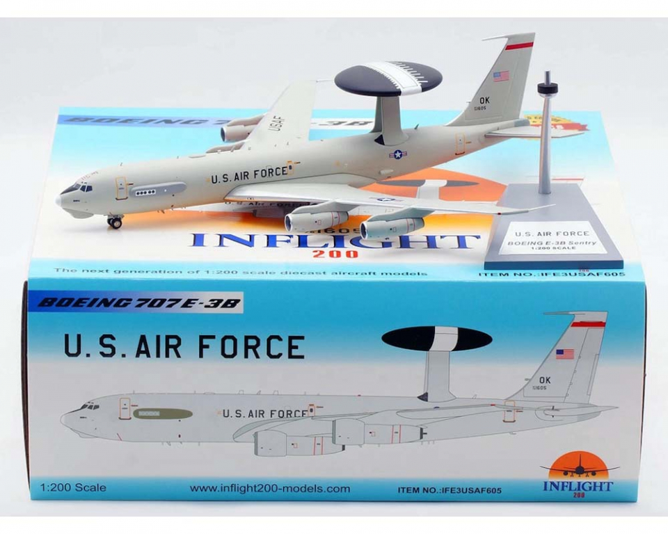 inflight 1/200 アメリカ空軍 E-3B sentry inflight 1⁄200 アメリカ