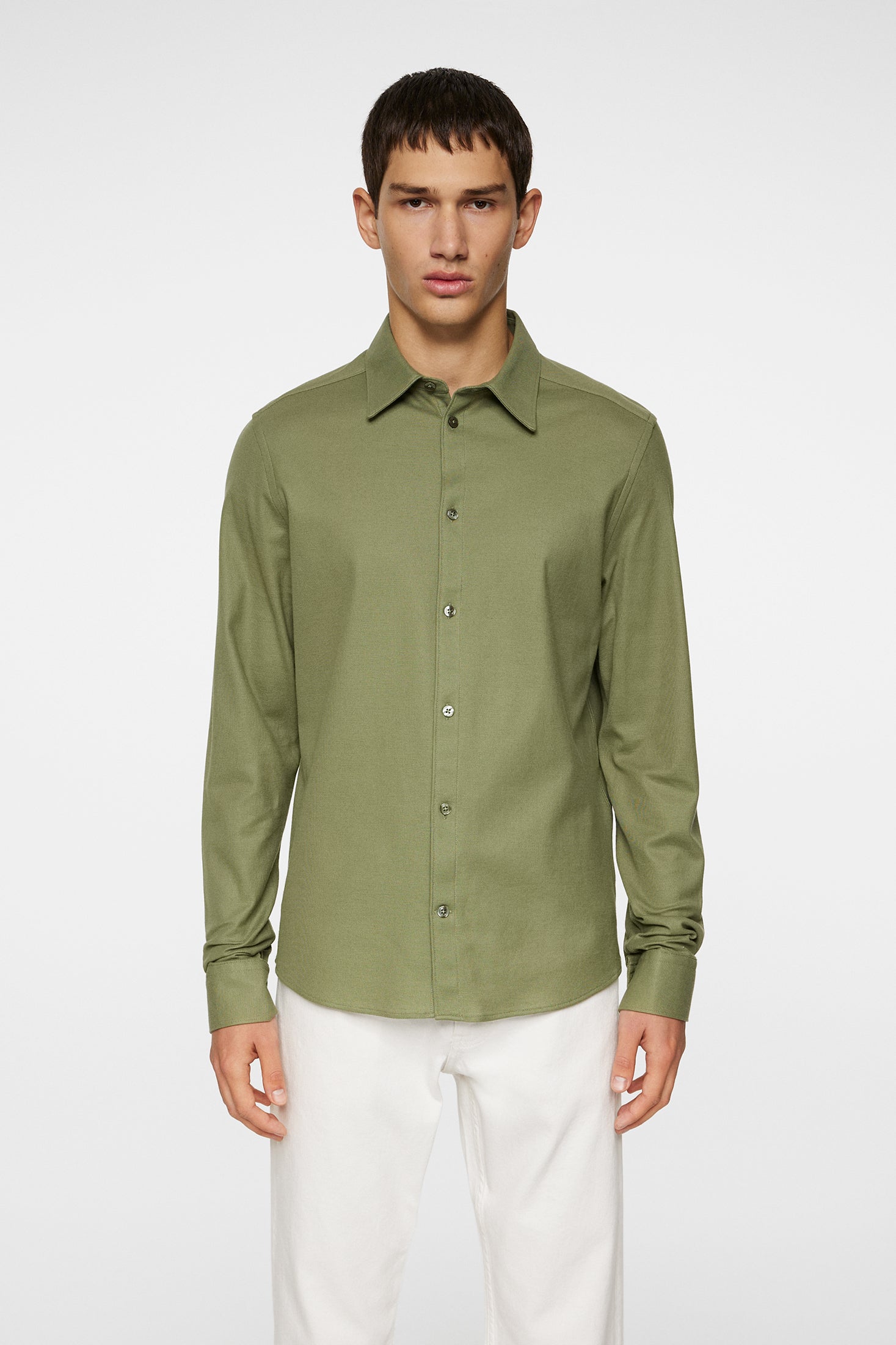 Marlon Jersey Shirt / Olivine – J.Lindeberg