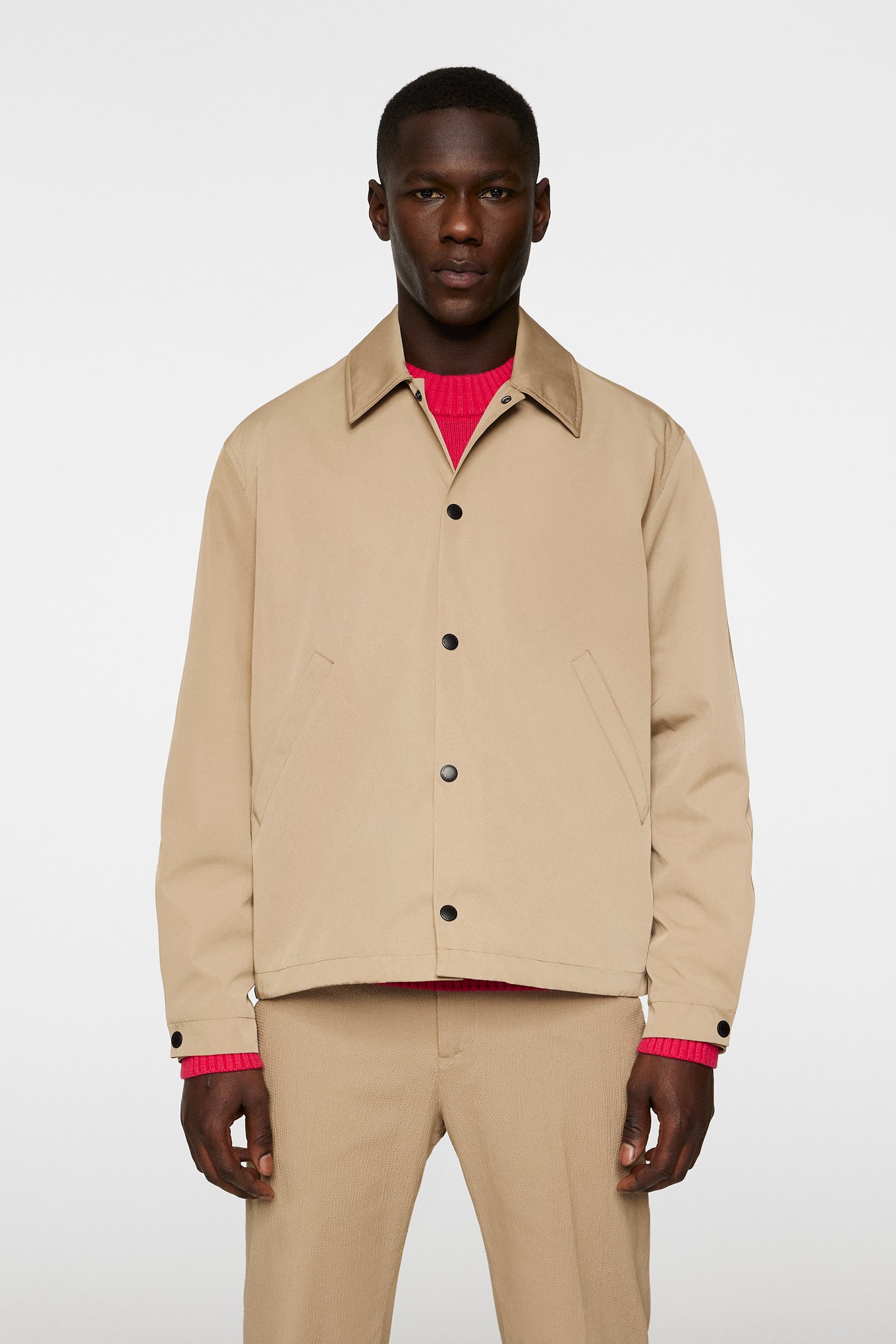 Frazer Coach Jacket / Batique Khaki – J.Lindeberg