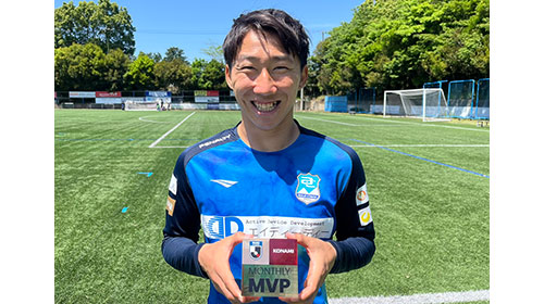 J3受賞者 アスルクラロ沼津 FW27 和田 育：明治安田Jリーグ KONAMI
