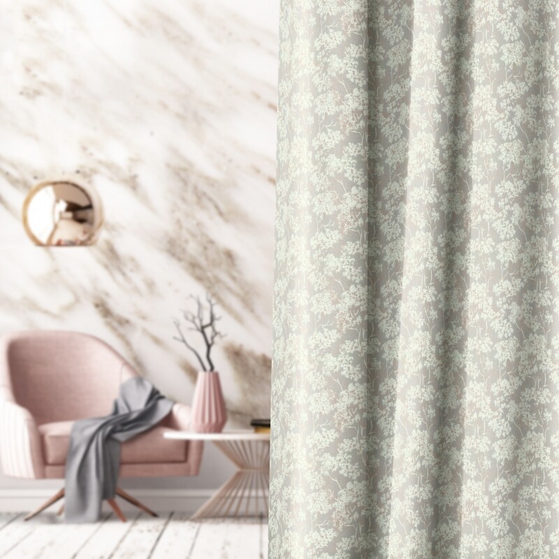 サシェ カーテン JE-91022 グリーン ｜ジャストカーテン