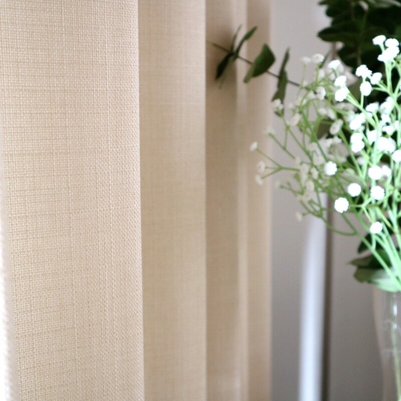 ヘーゼル カーテン JD-98087 ベージュ ｜ジャストカーテン