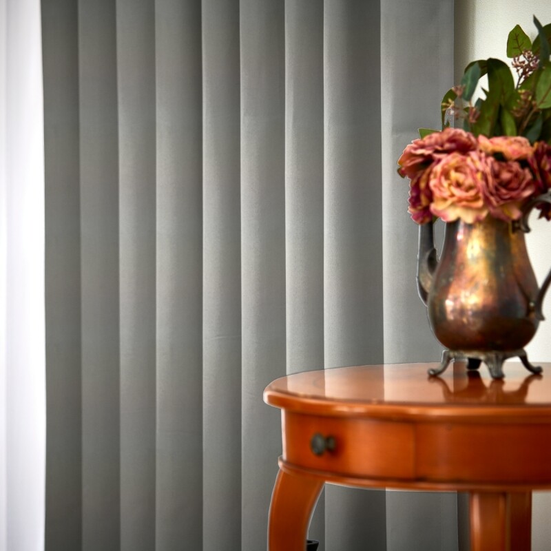 和 カーテン JF-94042R グレー ｜ジャストカーテン