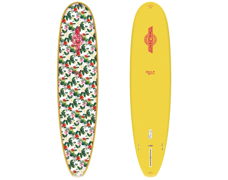 花柄ウォールデンロングボード