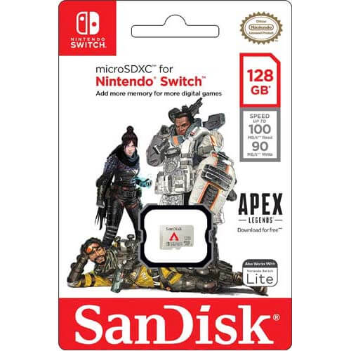 OEMPCWorld.com: SanDisk 128GB Nintendo Switch SDSQXAO-128G-GN6ZY