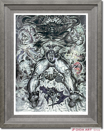 天野喜孝 GOD-DARK SIDE ～ファイナルファンタジー～ | 絵画など美術品