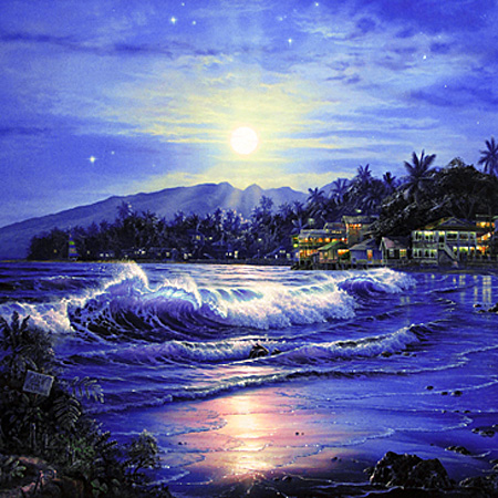 ラッセン ムーンリットコーヴ | 絵画など美術品の販売と買取 | 東京