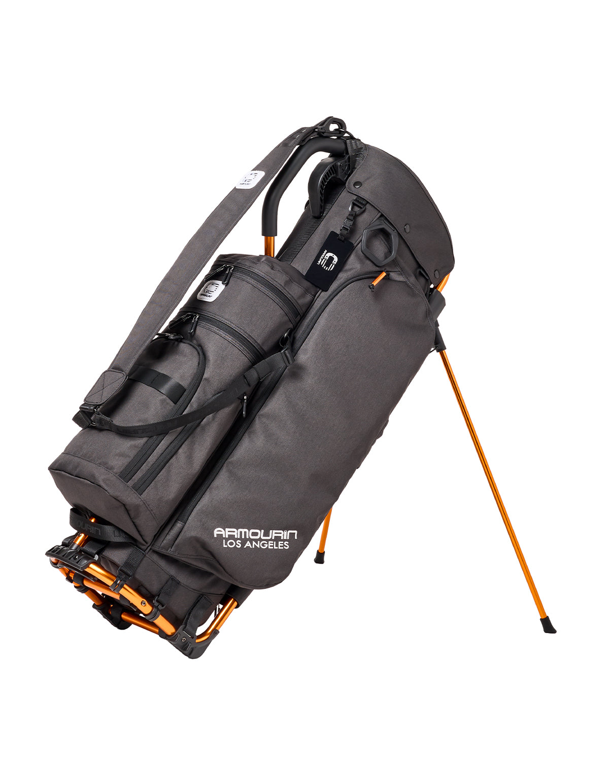 ARMOURIN アーマーイン] ゴルフ キャディバッグ オレンジフレーム