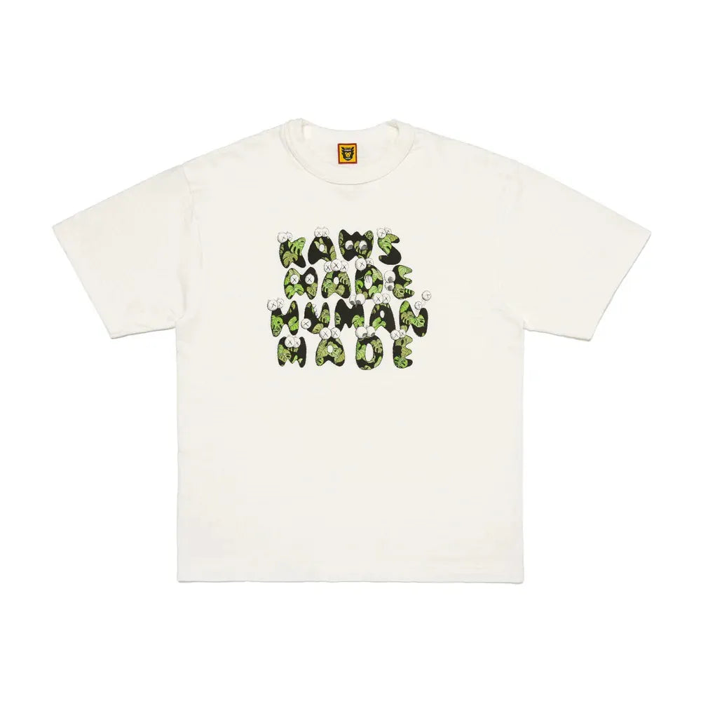 Buy Human Made X KAWS Tee #4 White online in Singapore | ORIGINALFOOK