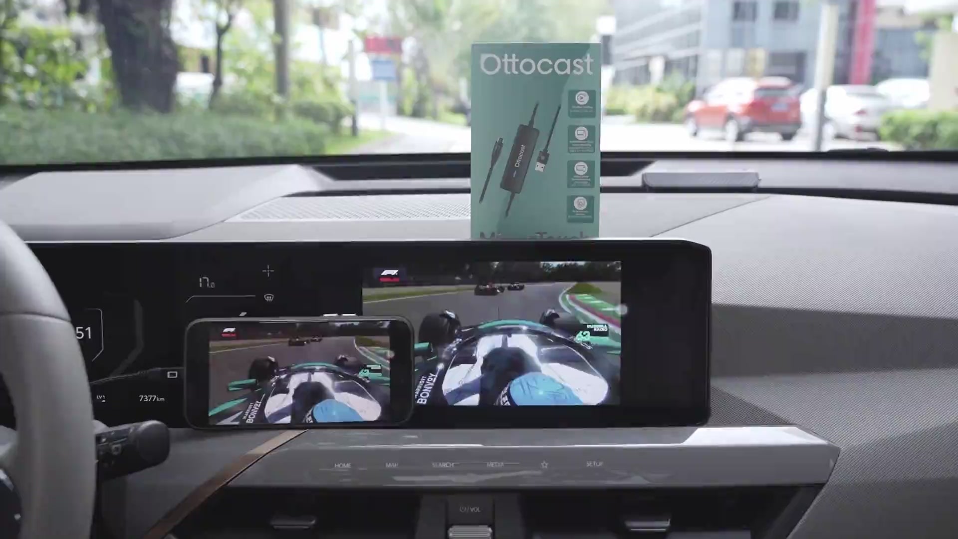 Ottocast Mirror Touch Wireless CarPlay Android Screen Mirror