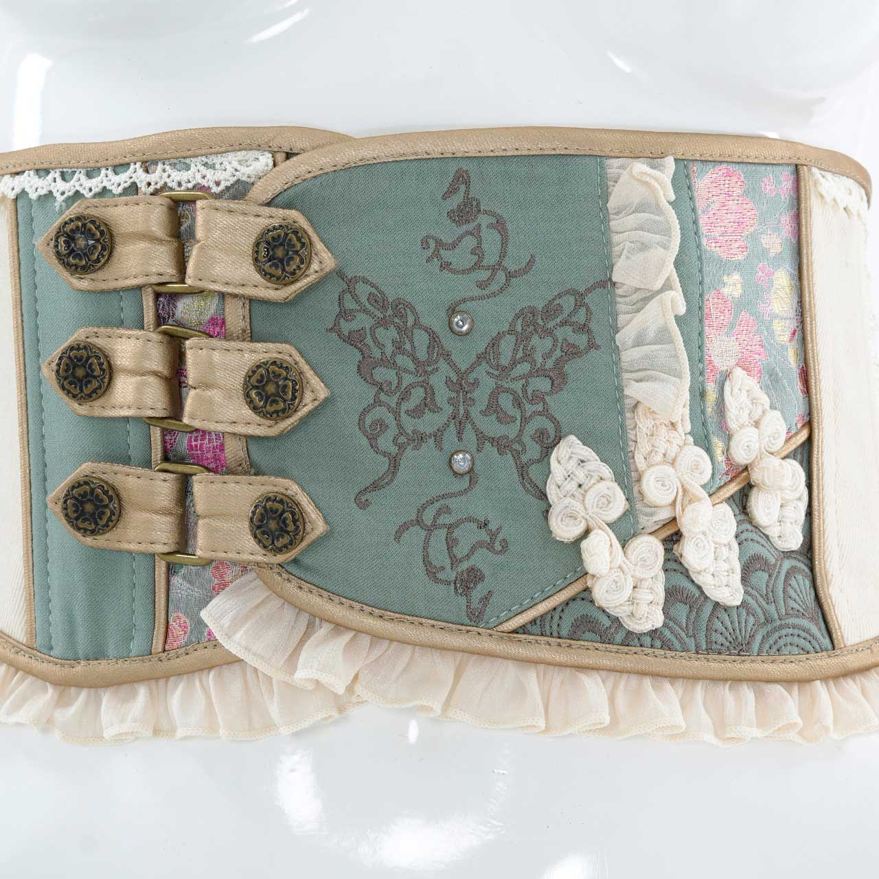 OZZON JAPAN / 蝶鱗ベルトコルセット