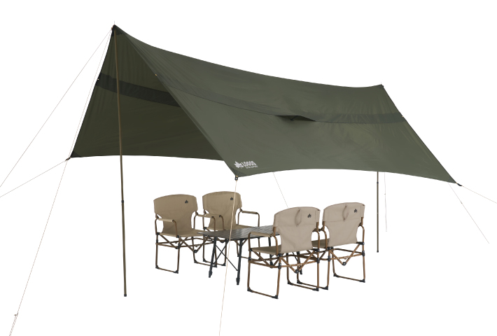 neos エアベント ヘキサタープ-BE|ギア|日/火/風除け|タープ|製品情報