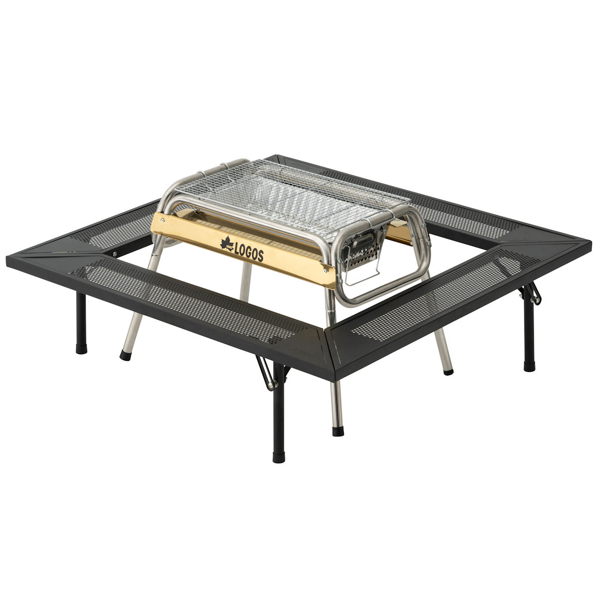 アイアン囲炉裏テーブル|ギア|家具|テーブル|製品情報|ロゴスショップ