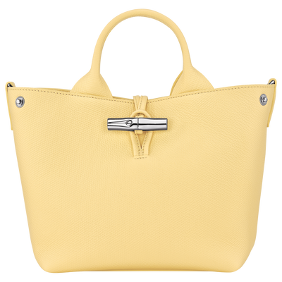 ル ロゾ S トップハンドルバッグ イエローチック - レザー | ロンシャン JP