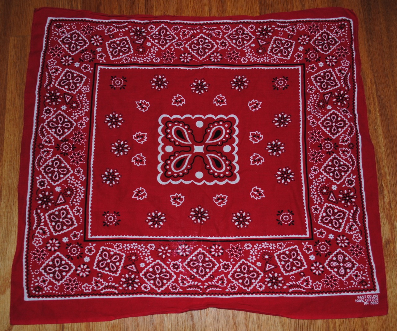 デッドストック 未開封クッキー柄 バンダナ2枚パッケージ | ロング