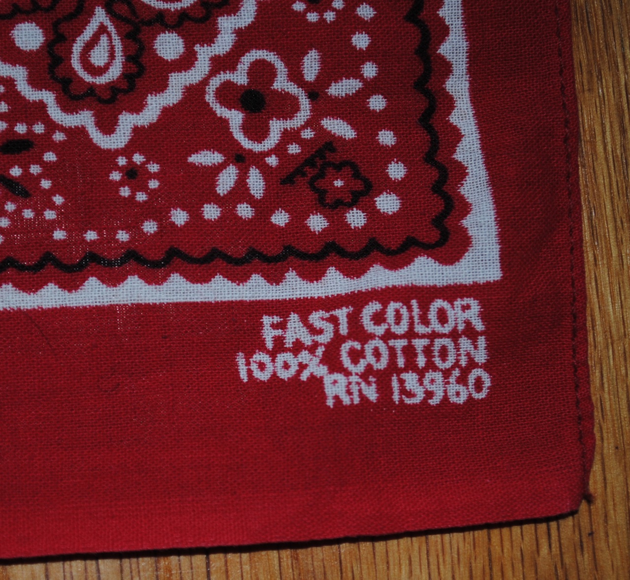 デッドストック 未開封クッキー柄 バンダナ2枚パッケージ | ロング