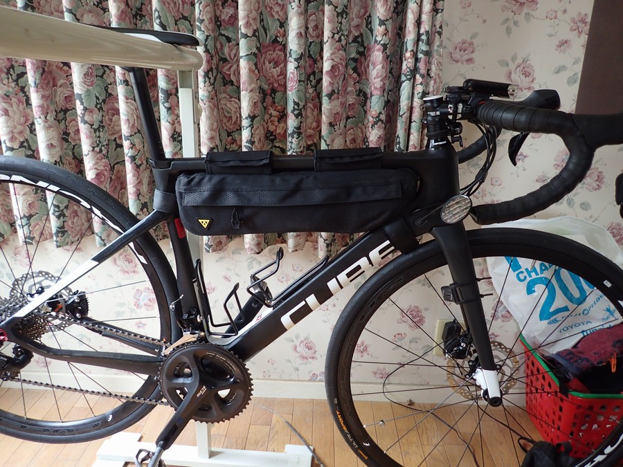 トピークミッドローダー4.5L】フレームバッグレビュー