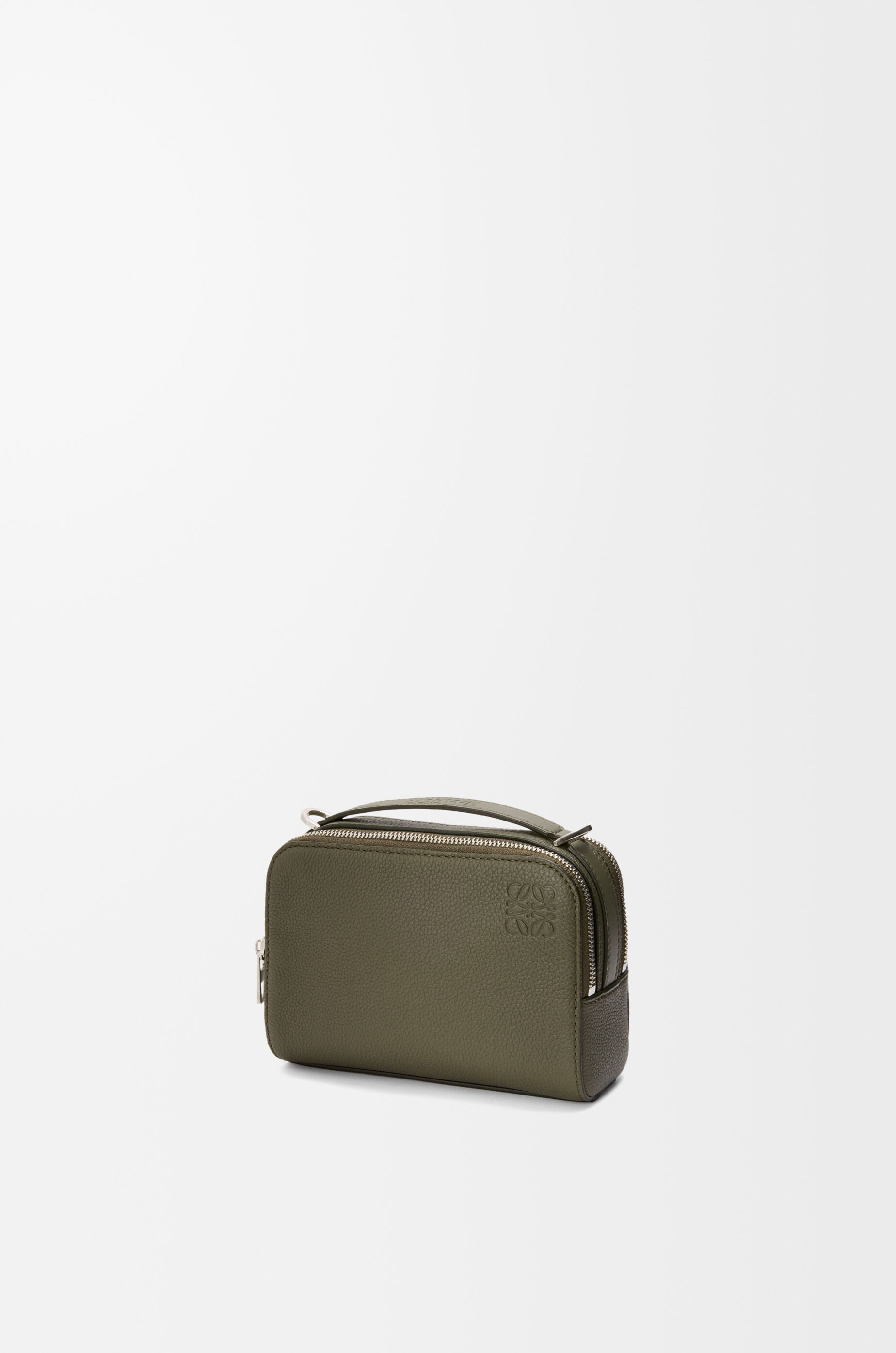 クロスボディ カメラバッグ ミニ（ソフトグレインカーフ） グリーン