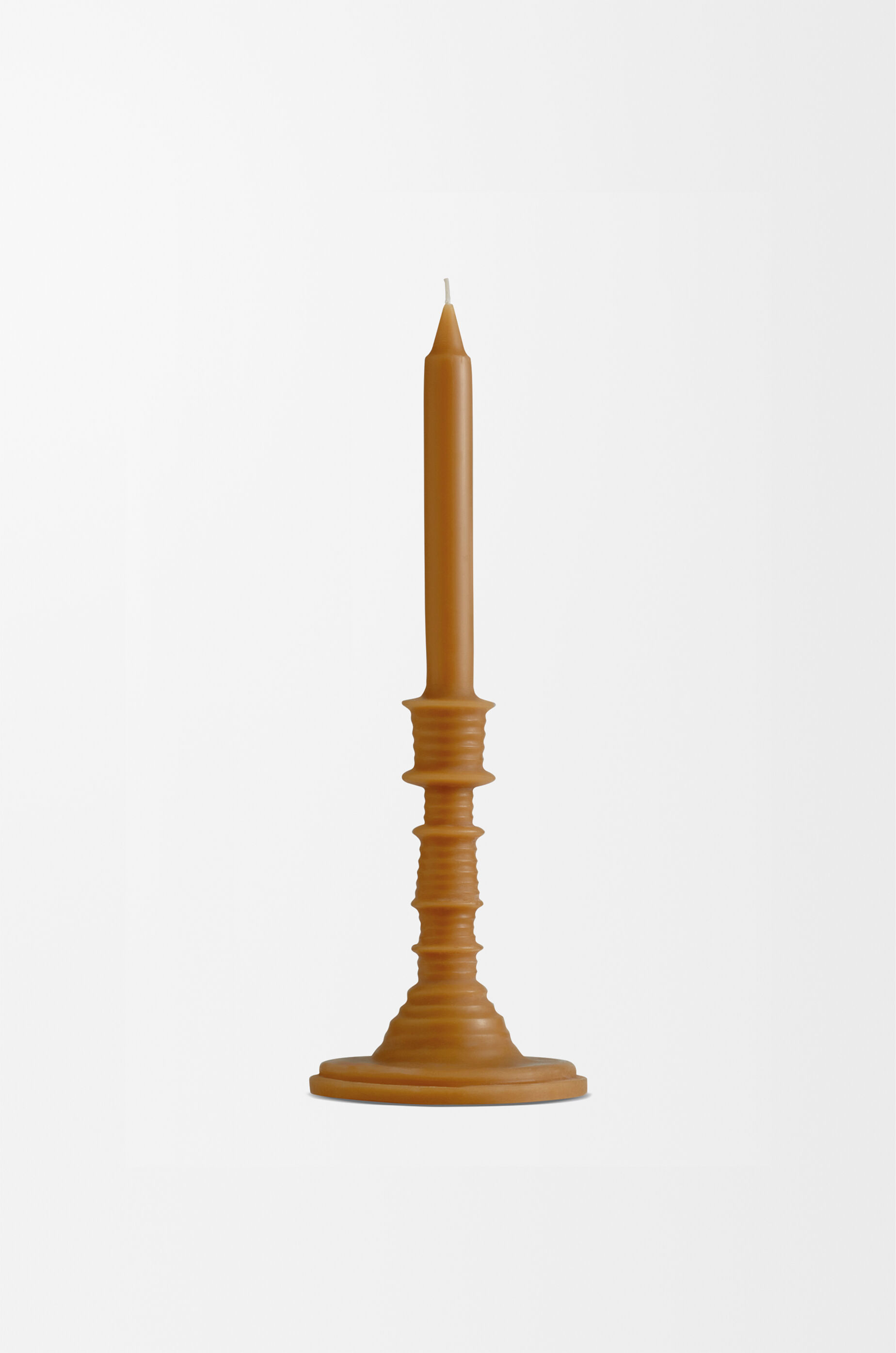 ブロンズ ビーワックス キャンドルホルダー イエロー - LOEWE Japan