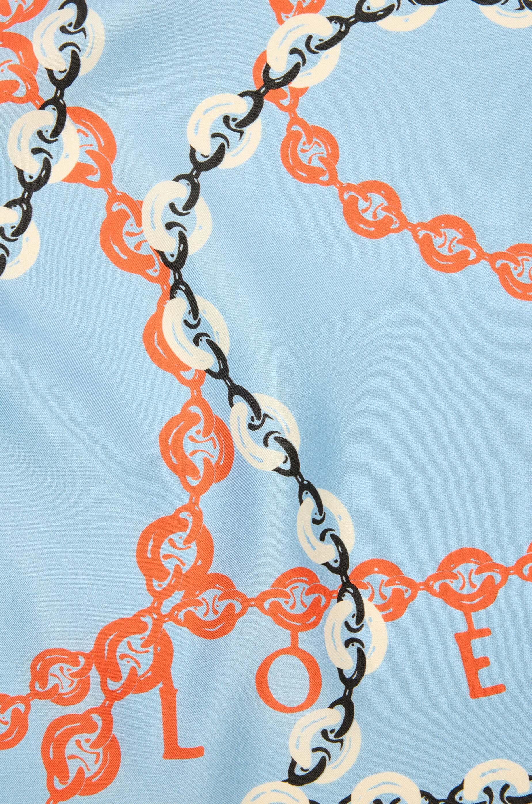 スカーフ（シルク） ブルー - LOEWE Japan official website