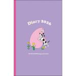 2025年12月始まり手帳 月間 A5スリム バーバパパ ハグ(ハグ