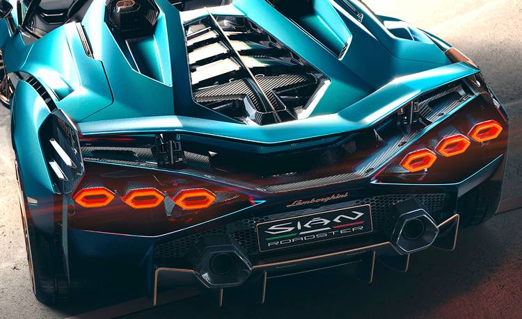 Lamborghini Sián Roadster - Technical Specifications, Pictures, Videos