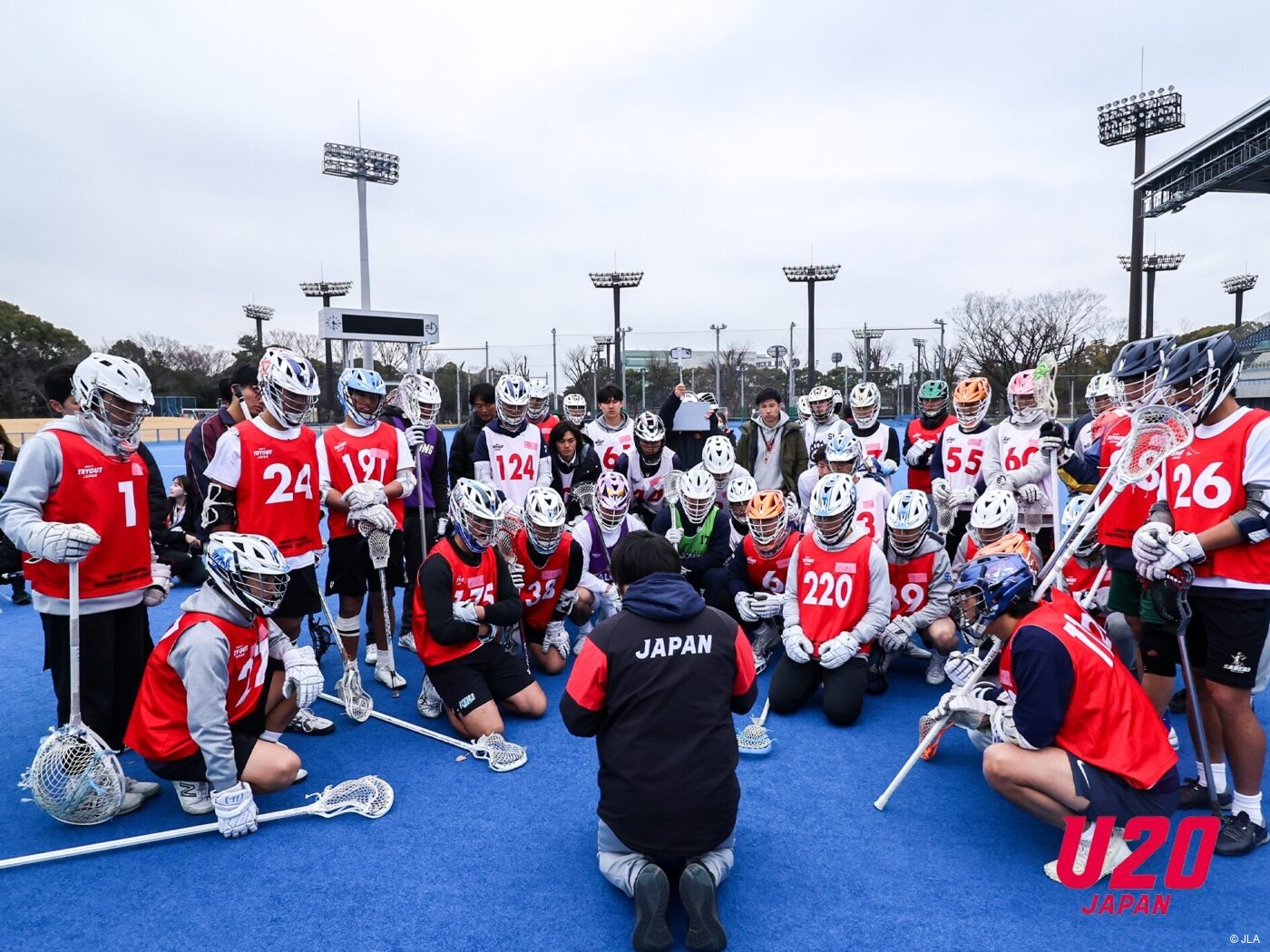 日本代表活動レポート】2025年ラクロス男子20歳以下日本代表第3回練習