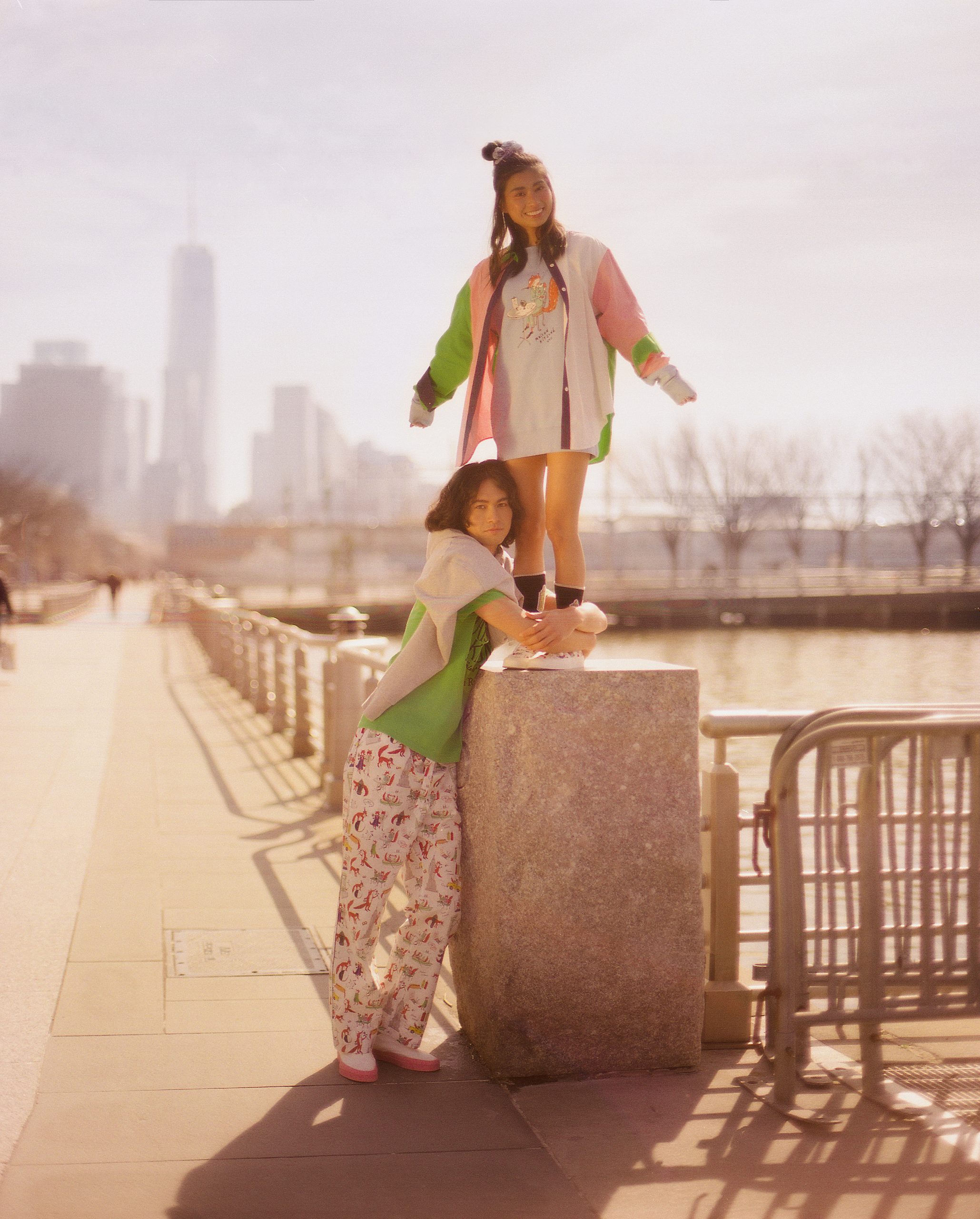 MAISON KITSUNÉ and OLYMPIA LE TAN pay tribute to NYC!