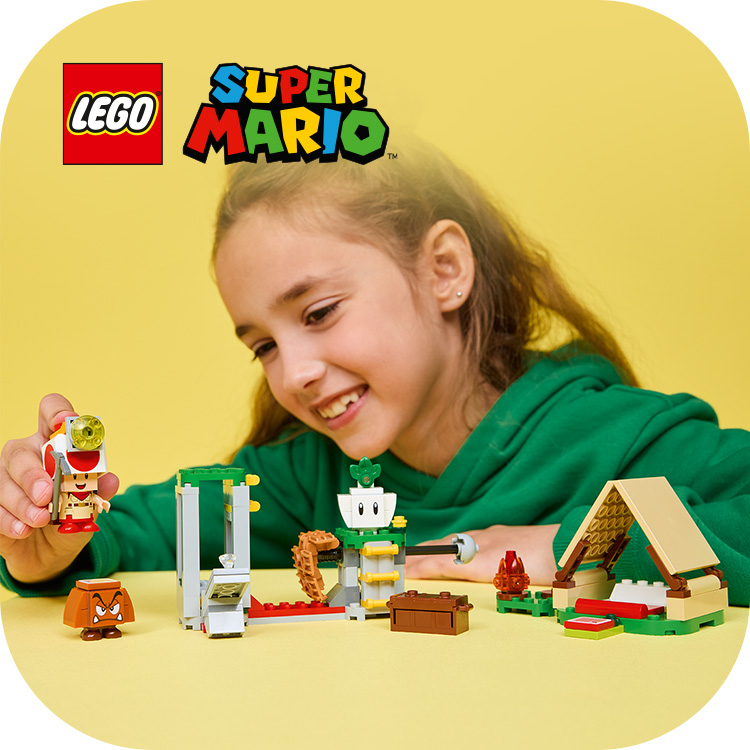 Captain Toad's Camp 72040 | LEGO® Super Mario™ | Buy online at the