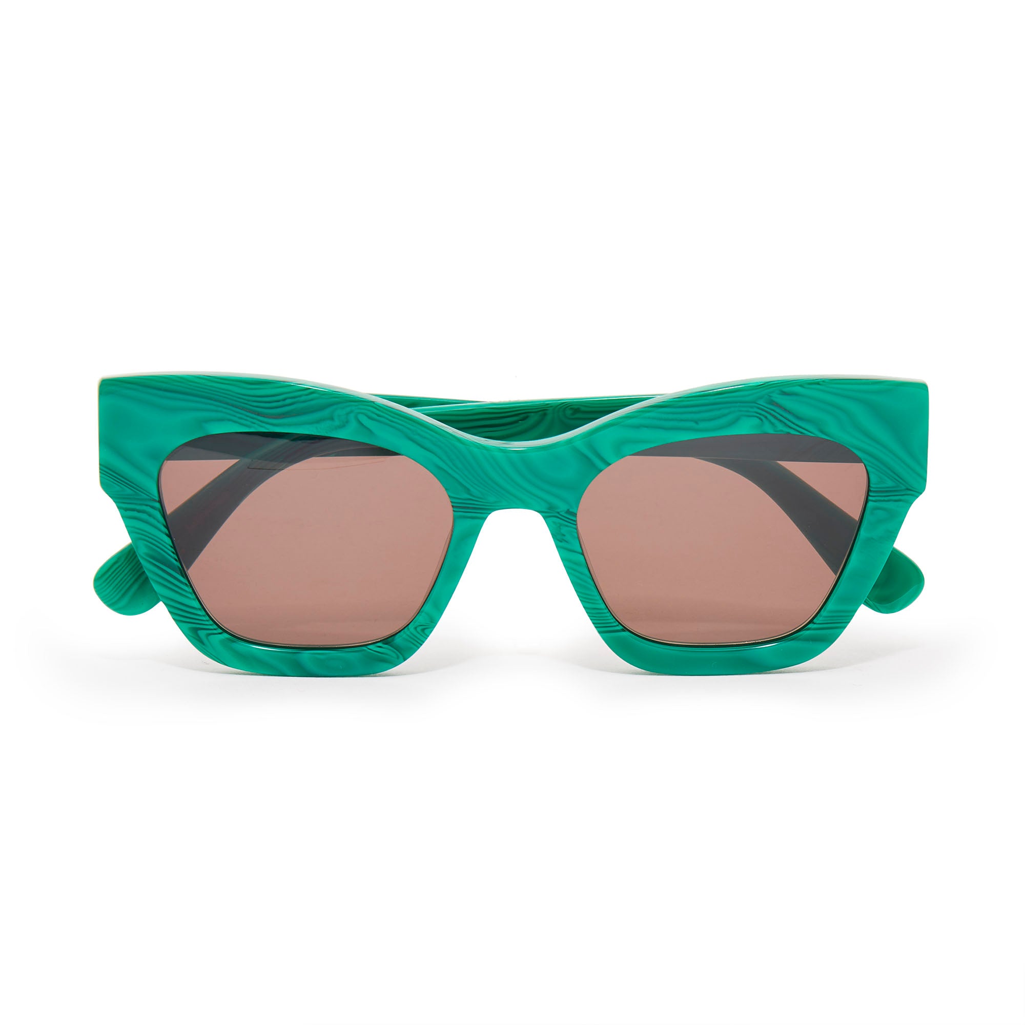 MALACHITE LIDO SUNGLASSES - Lele Sadoughi