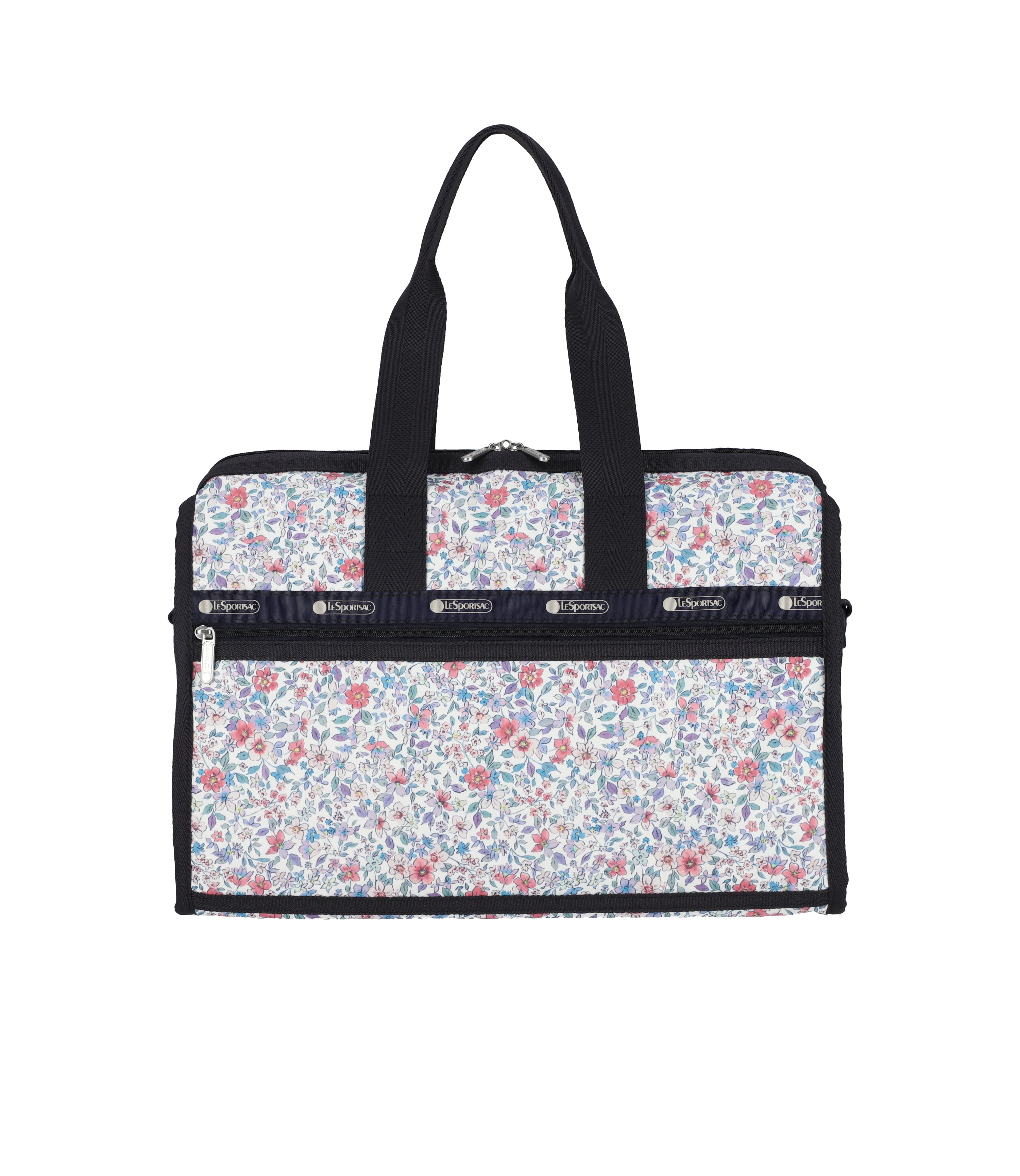 Deluxe Medium Weekender - Tapestry Flower print – LeSportsac