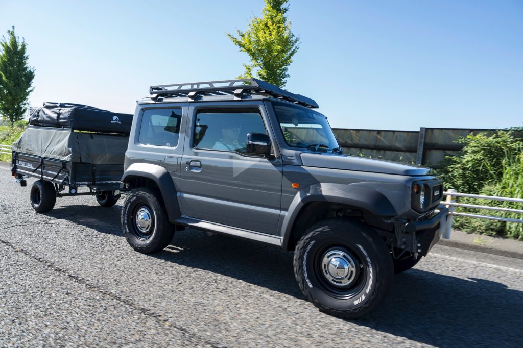 アウトドアの新しい可能性！牽引免許いらずのトレーラー「BLAST TRAIL