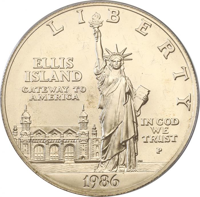 アメリカ 1986年 自由の女神100周年 プルーフ金貨・銀貨 3枚セット