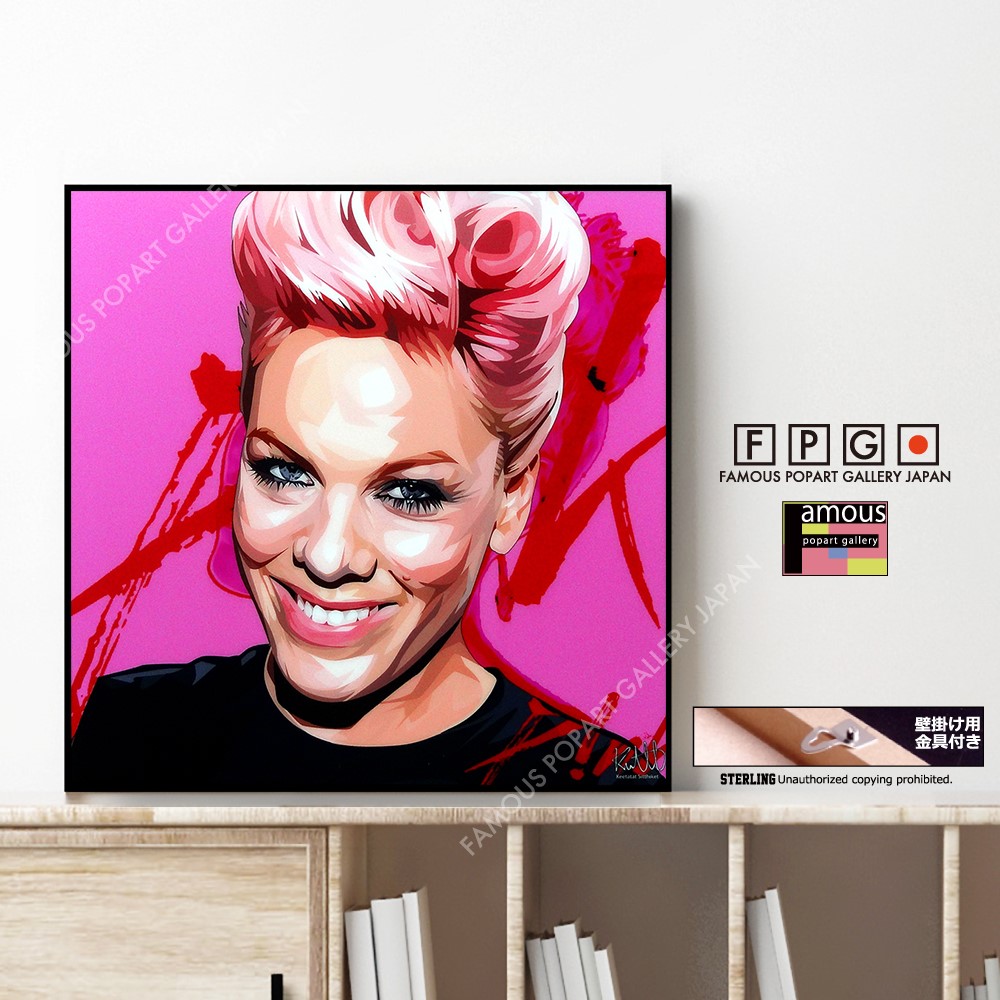 P!NK / ピンク [ポップアートパネル / Keetatat Sitthiket / Sサイズ