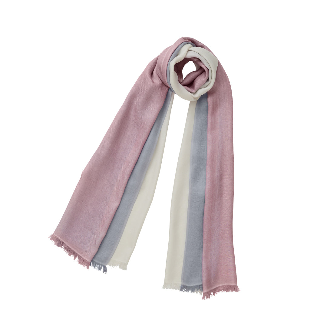 Tricolor Fine Silk Stole – マザーハウス 公式サイト