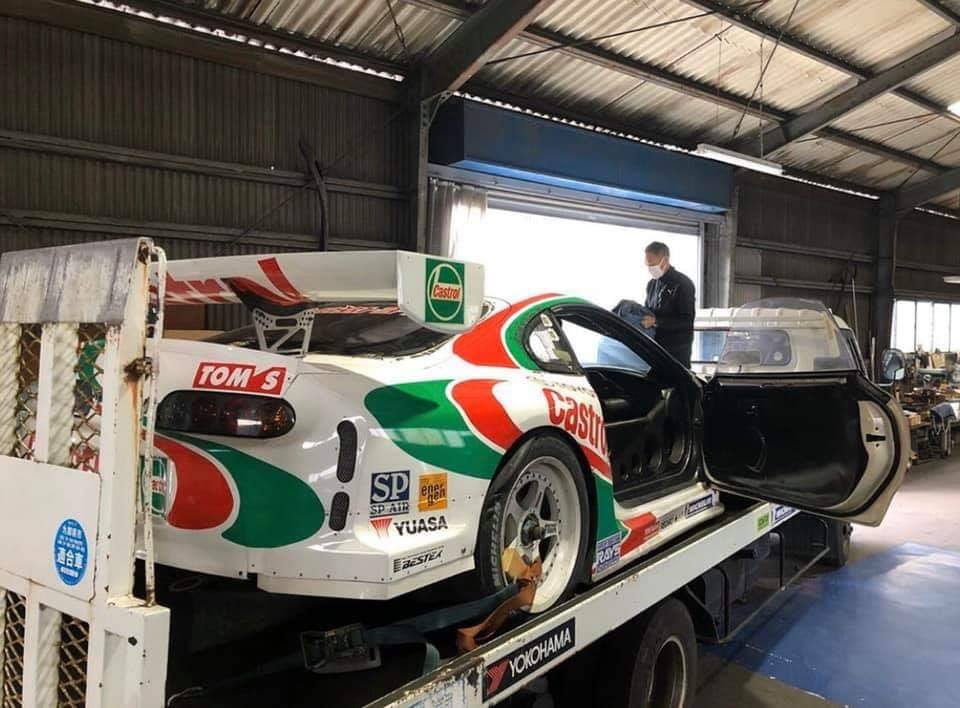 Castrol TOM'S Toyota Supra Racecar Surfaces From Dusty Slumber